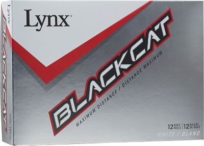 LYNX Black Cat Golf Balls