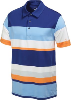 Puma Men's Road Map Short Sleeve Polo