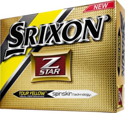 Srixon Z-Star Yellow Golf Balls