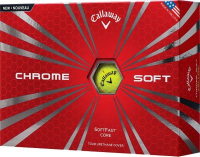 CALLAWAY Prior Generation Chrome Soft Yellow Golf Balls