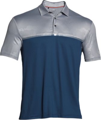 UNDER ARMOUR Men's coldblack Rover Short Sleeve Polo