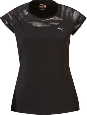 Puma Women's Mesh It Up Short Sleeve T-Shirt