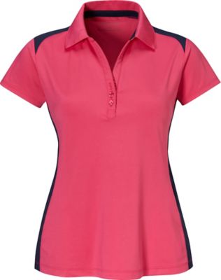Maggie Lane Women's Colorblock Short Sleeve Polo