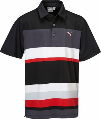 PUMA Boy's Road Map Short Sleeve Polo