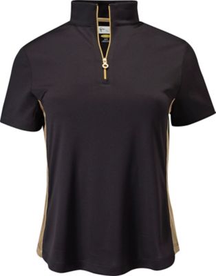 Greg Norman Women's Mesh Panel Short Sleeve Polo