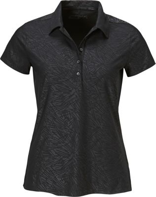 Nike Women's Precision Emboss Short Sleeve Polo