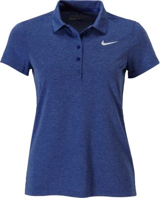 NIKE Women's Precision Heather Short Sleeve Polo
