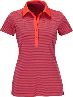 Under Armour Women's Zinger Stripe Short Sleeve Polo