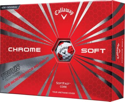 CALLAWAY Prior Generation Chrome Soft Golf Balls with Truvis Technology