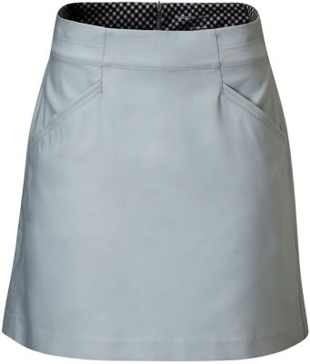 MAGGIE LANE Women's Woven Gingham Trim Skort