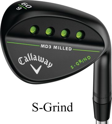 CALLAWAY MD3 Milled Black Wedge