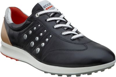 ECCO Women's Street Evo One Sport Spikeless Golf Shoes - Blk/Fire (#12063357480)
