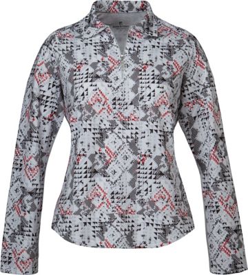 BETTE & COURT Women's Kyra Quarter-Zip Pullover