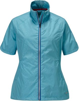 Sunice Women's Brittany Dot Embossed Short Sleeve Wind Jacket
