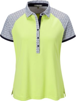 FAIRWAY & GREENE Women's Nora Print Short Sleeve Polo