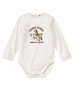 Horse Appliqu&eacute Bodysuit