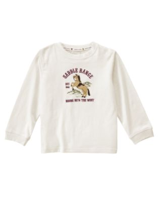 Horse Appliqu&eacute Tee