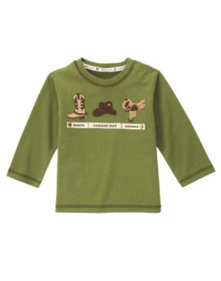 Cowboy Appliqu&eacute Tee