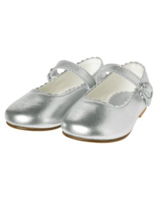 Metallic Silver Shoe