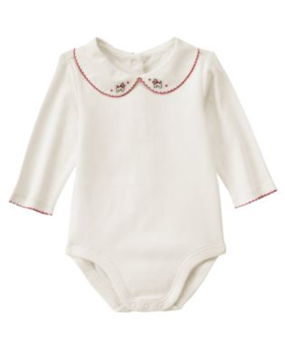 Scottie Dog Collar Bodysuit