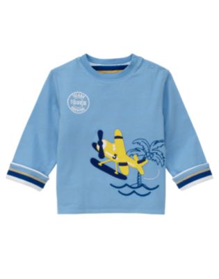 Seaplane Appliqu&eacute; Reversible Tee