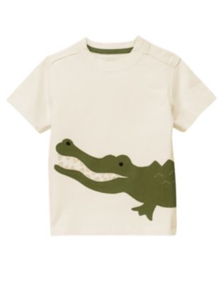 Crocodile Appliqu&eacute; Tee