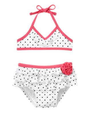 Polka Dot Bikini Two-Piece Swimsuit
