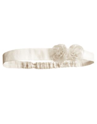 Rosette Silk Headband