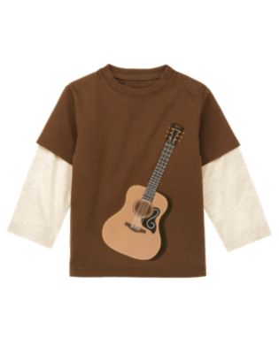 Guitar Double-Sleeve Tee