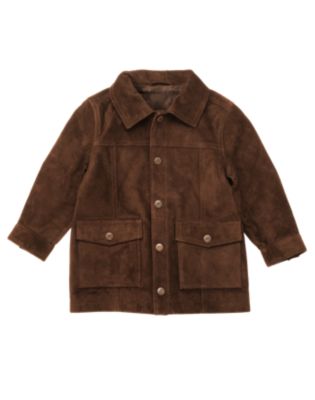 Suede Car Coat