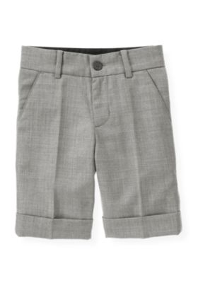 Herringbone Suit Short