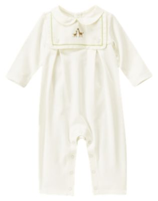 Giraffe Bib One-Piece