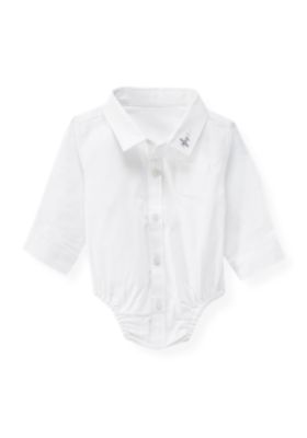 Plane Dress Shirt Bodysuit