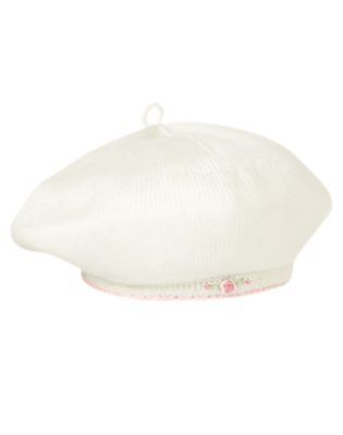 Rose Blossom Sweater Beret