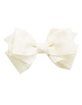 Ivory Bow Barrette