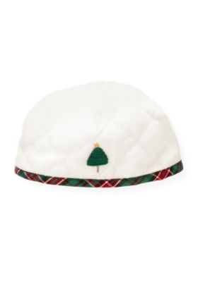 Tree Quilted Velour Beanie