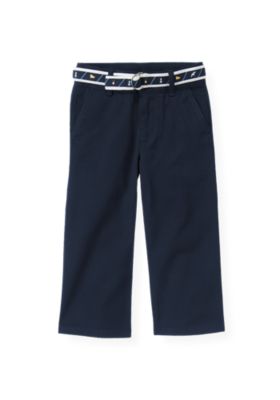 Belted Twill Pant
