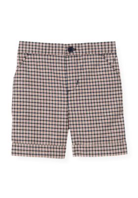 Plaid Checked Short
