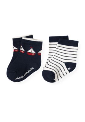 Sailboat Stripe Sock Two-Pack