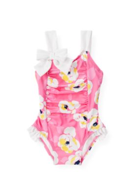 Bow Floral Swimsuit