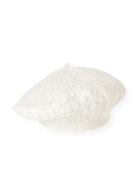 Pointelle Sweater Beret