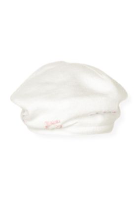 Satin Ribbon Sweater Beret