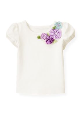 Ribbon Corsage Top