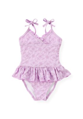 Eyelet One-Piece Swimsuit