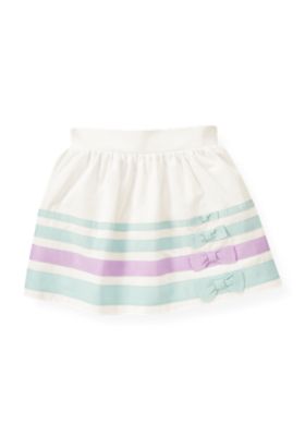 Bow Ribbon Knit Skirt