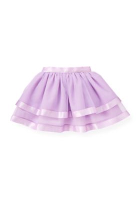 Satin Ribbon Tulle Skirt