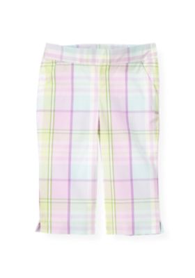 Plaid Crop Pant