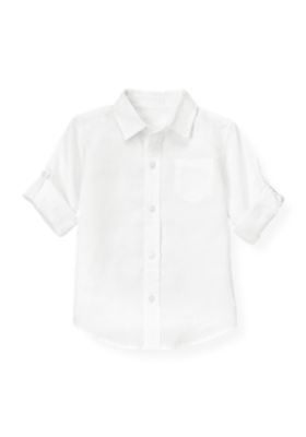 Linen Roll Cuff Shirt