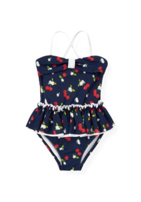 Cherry Skirted One-Piece Swimsuit