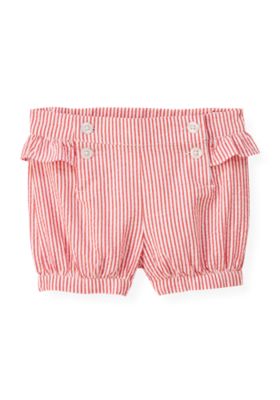 Ruffle Stripe Seersucker Short